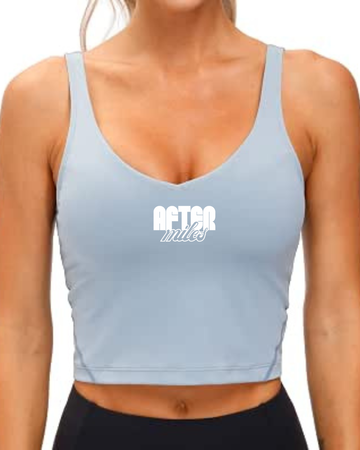 V-Neck Low-Back Crop