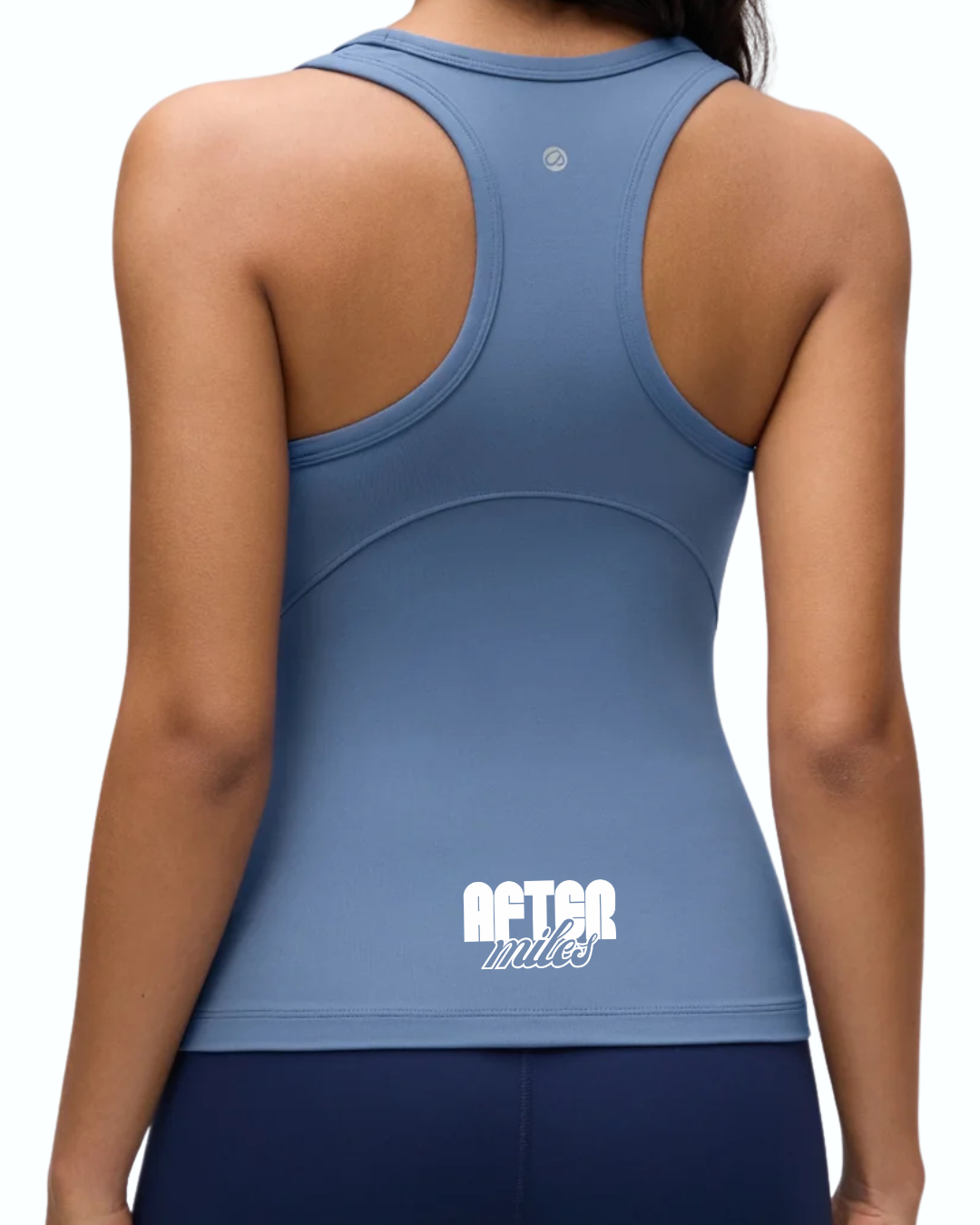 High Neck Racer Tank