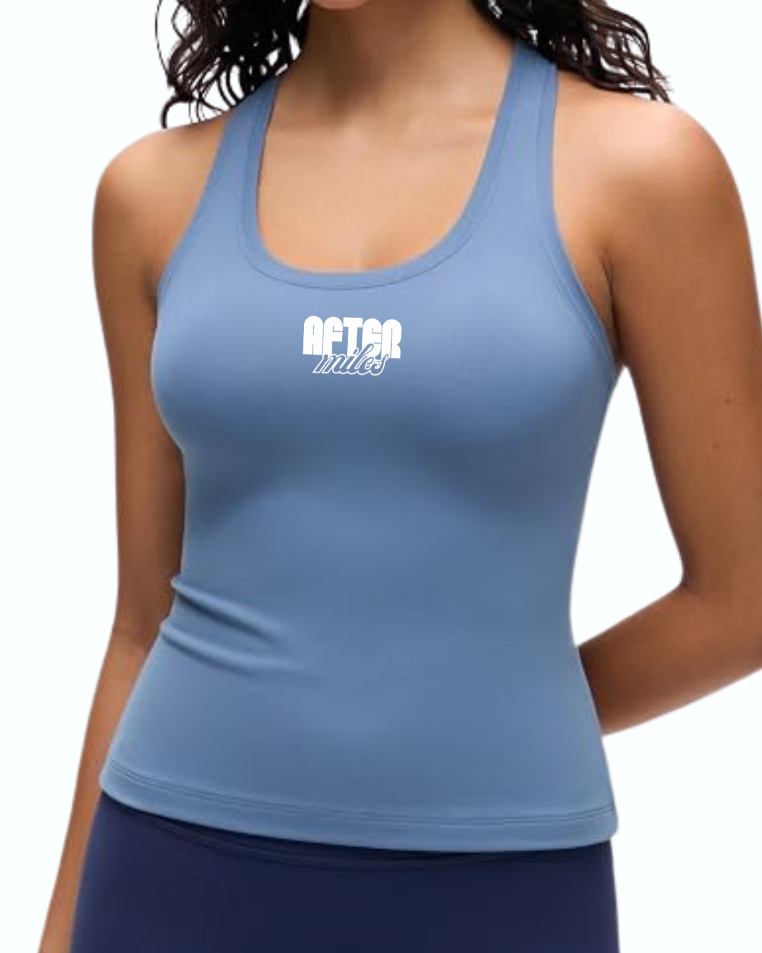 Low Neck Racer Tank
