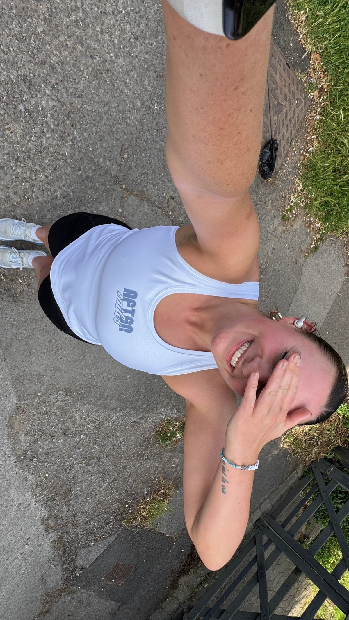 Low Neck Racer Tank