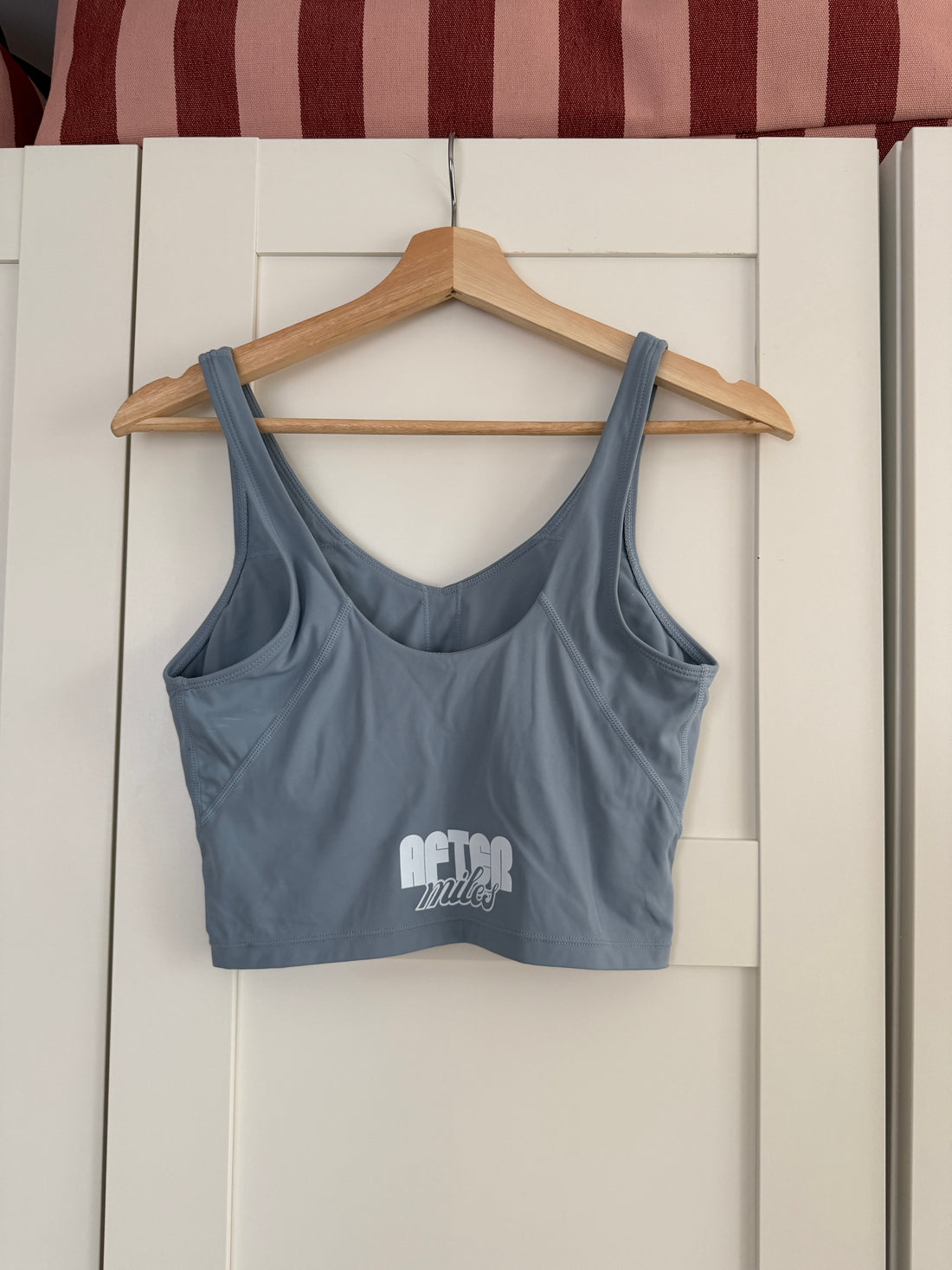 V Neck Built In Bra Crop - Small (SAMPLE)