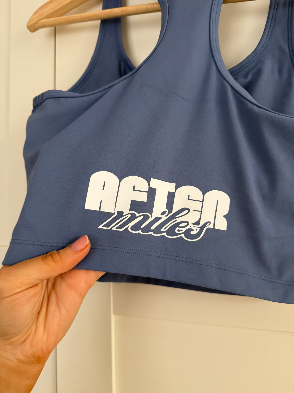 Built-In Bra Racerback Crop - XS/8 (SAMPLE)
