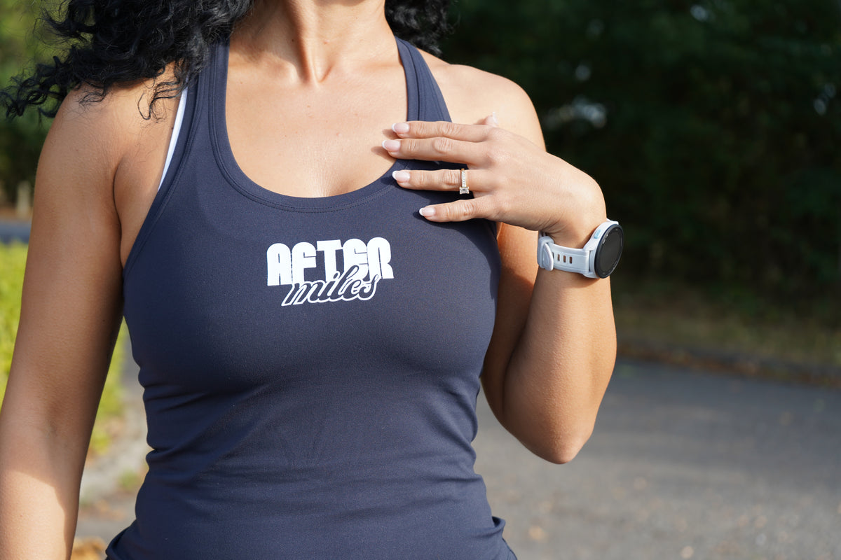 Low Neck Racer Tank
