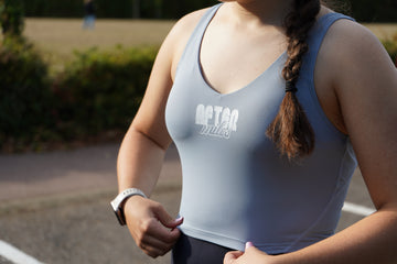 V-Neck Low-Back Crop