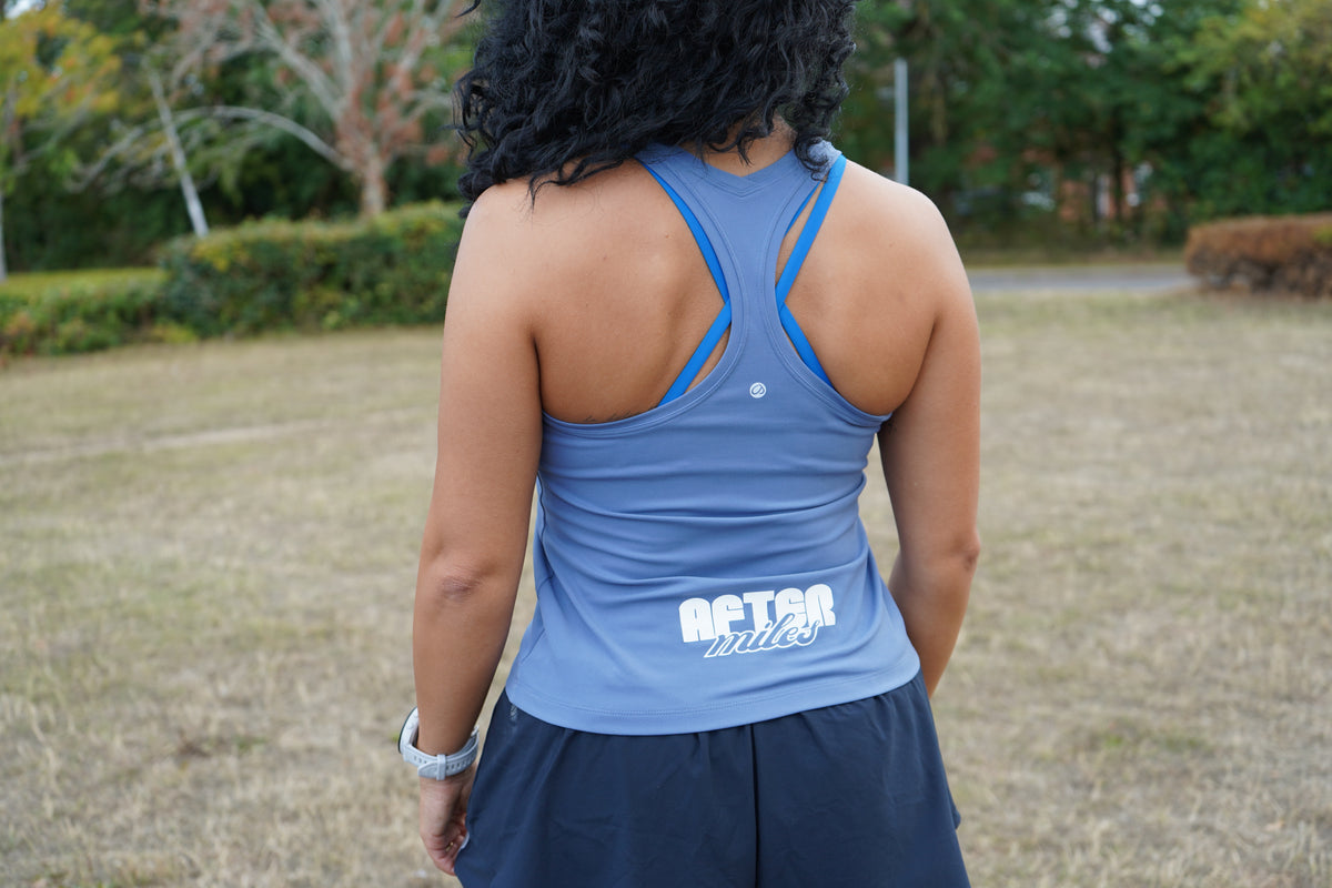 Low Neck Racer Tank